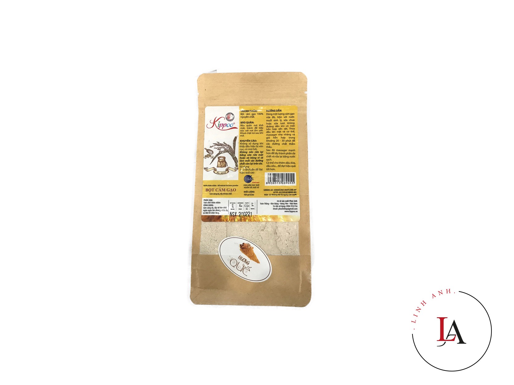 Bột Kippoo cám gạo 150g